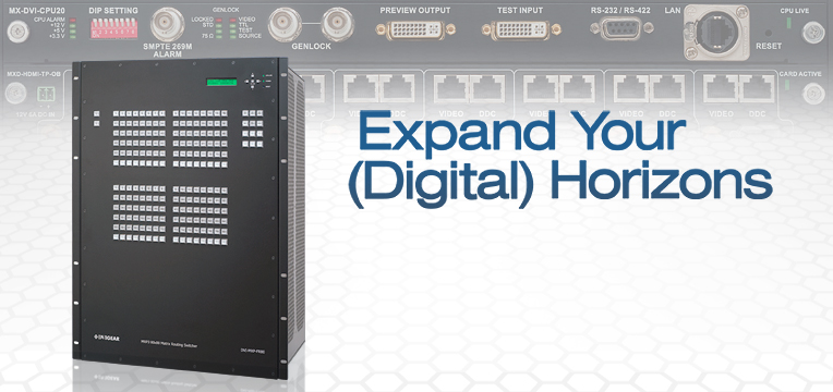 dvi, hdmi matrix switchers, routers, cables and extenders